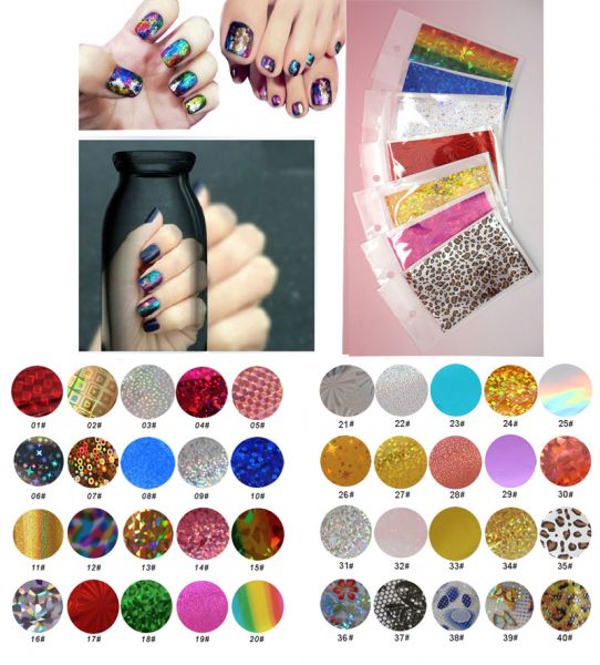 KIT 10 FOLHAS DE FOIL